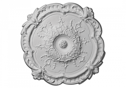 Profile decorative de interior - Rozeta tavan 1.56.027 Poliuretan Gaudi 25 x 383 mm