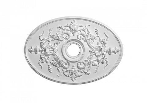 Profile decorative de interior - Rozeta tavan 1.56.041 Poliuretan Gaudi 544 x 785 x 48 mm