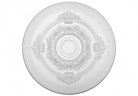 Profile decorative de interior - Rozeta tavan 1.56.049 Poliuretan Gaudi 40 x 346 mm