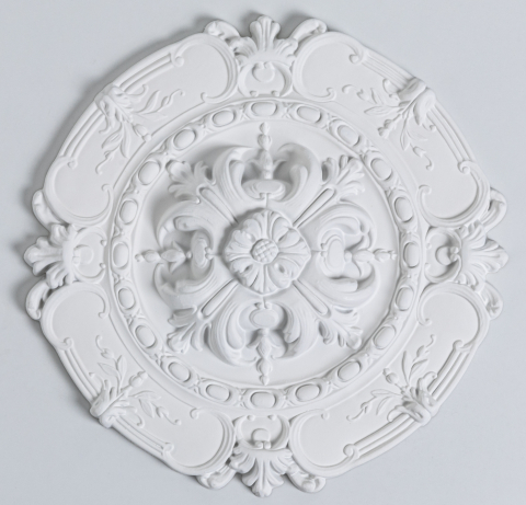 Profile decorative de interior - Rozeta tavan poliuretan R303 diametru 415 mm