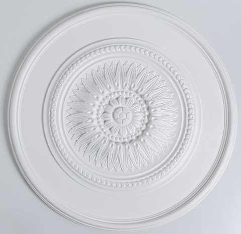 Profile decorative de interior - Rozeta tavan poliuretan R308 diametru 760 mm