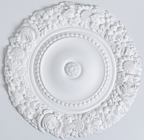Profile decorative de interior - Rozeta tavan poliuretan R344 diametru 530 mm