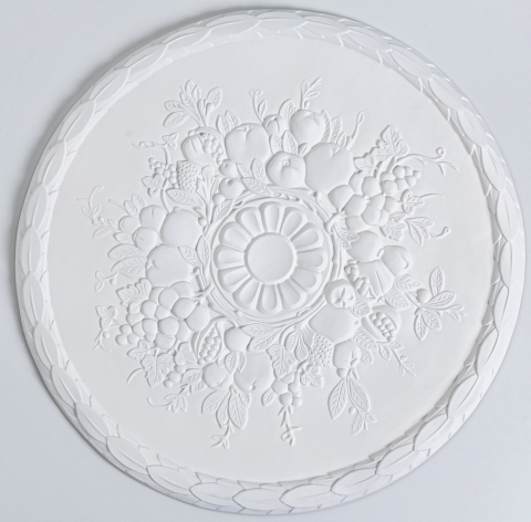 Profile decorative de interior - Rozeta tavan poliuretan R348 diametru 575 mm