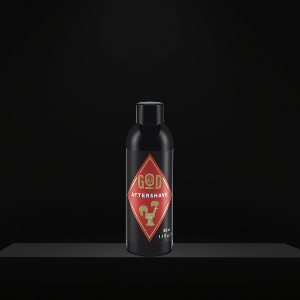 Lotiune dupa barbierit, Aftershave, 100 ml, God is a man [2]