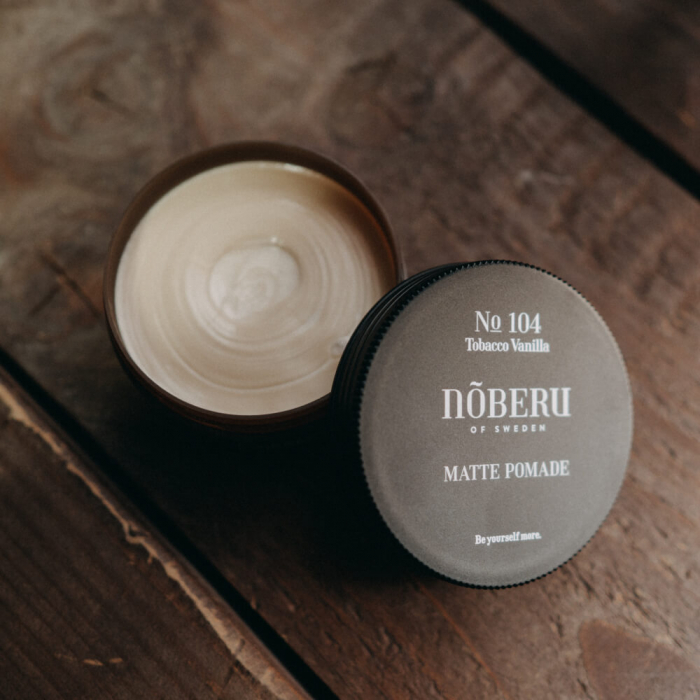 Pomada cu aspect mat, Noberu - Matte Pomade no. 104, Tobacco Vanilla, 80 ml [2]