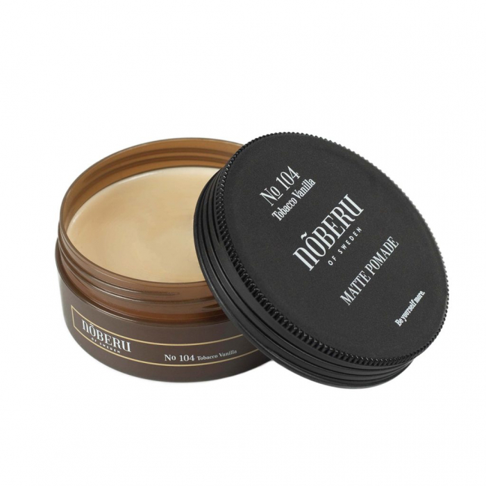 Pomada cu aspect mat, Noberu - Matte Pomade no. 104, Tobacco Vanilla, 80 ml [5]