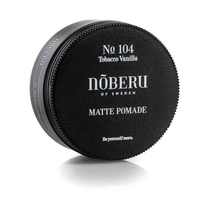 Pomada cu aspect mat, Noberu - Matte Pomade no. 104, Tobacco Vanilla, 80 ml [1]