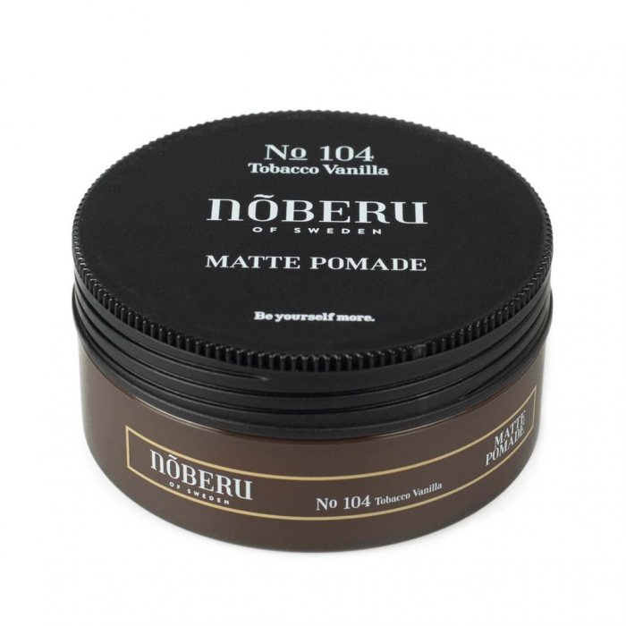 Pomada cu aspect mat, Noberu - Matte Pomade no. 104, Tobacco Vanilla, 80 ml [3]