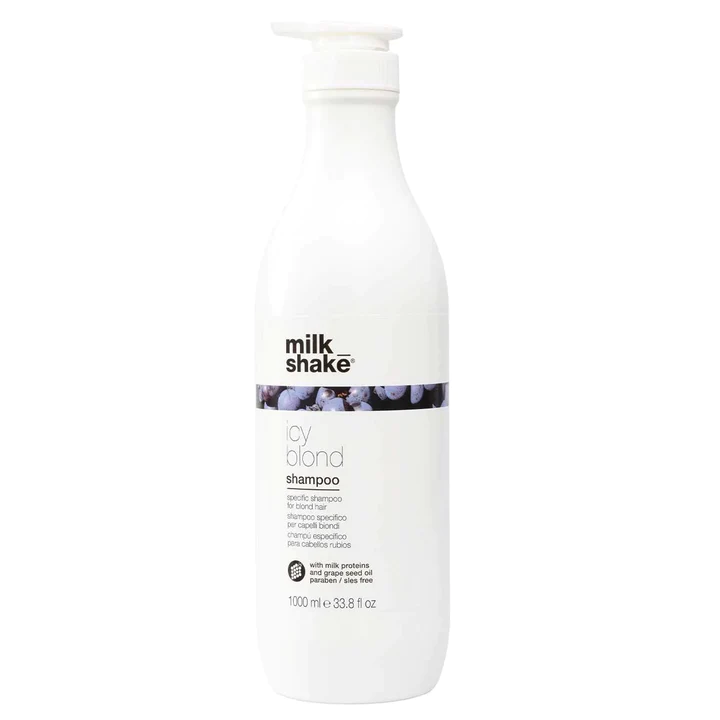 Sampon specific pentru par blond, Milk_shake - Icy Blond Shampoo, 1000 ml [1]