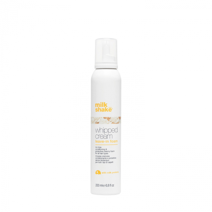 Spuma hidratanta leave-in pentru par fragil, Whipped cream leave-in, Make my day, Milk_shake, 200 ml [1]