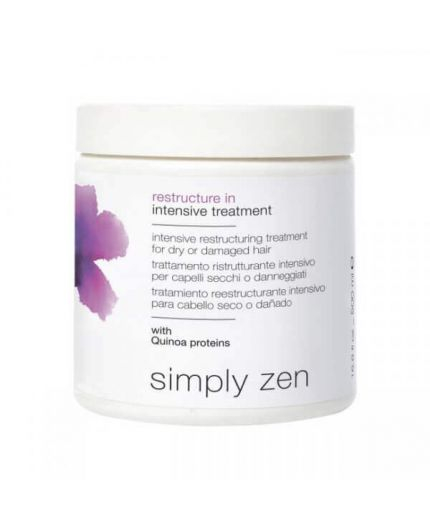 Tratament restructurant intensiv pentru parul uscat sau degradat, Simply Zen Restructure In Intensive Treatment, 500 ml [1]