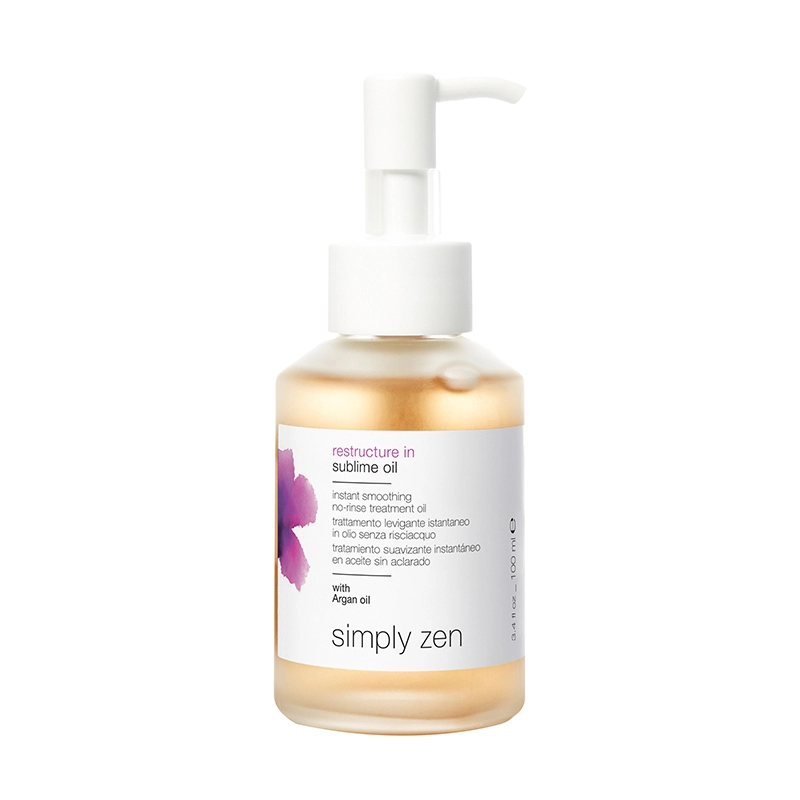 Ulei pentru par deteriorat fara clatire, Simply Zen Restructure în Sublime oil, 100 ml [1]