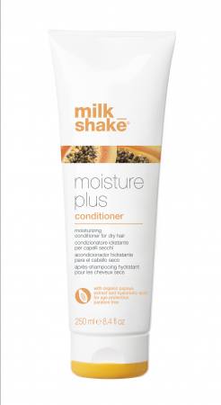Par decolorat - Balsam hidratant pentru par uscat, Milk_shake - Moisture Plus conditioner, 250 ml