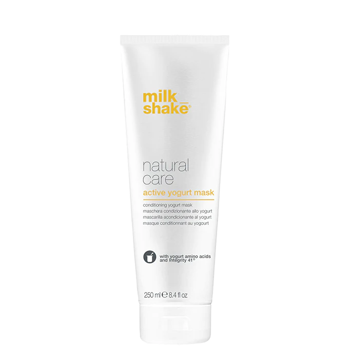 Par uscat - Masca activa cu iaurt pentru par, Milk_shake - Active yogurt mask, 250 ml