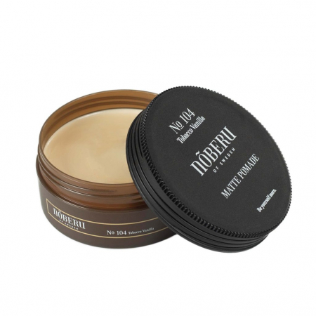 Pomada cu aspect mat, Noberu - Matte Pomade no. 104, Tobacco Vanilla, 80 ml [4]