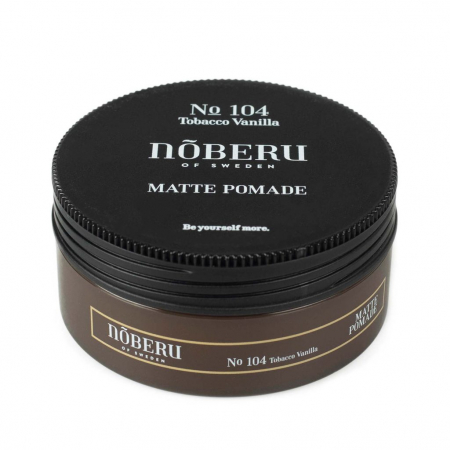 Pomada cu aspect mat, Noberu - Matte Pomade no. 104, Tobacco Vanilla, 80 ml [2]