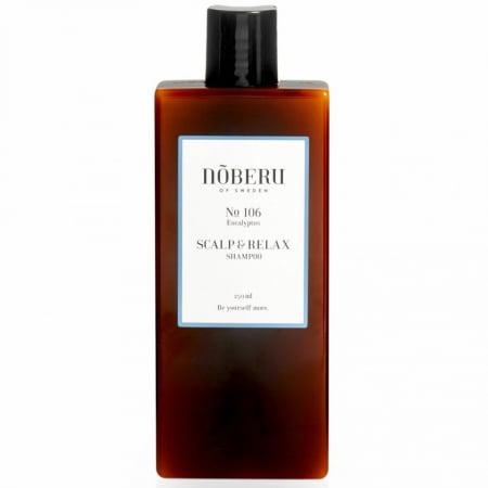 Sampon pentru par - Sampon pentru par cu eucalipt, Noberu of Sweden - Scalp & relax shampoo No. 106, 250 ml
