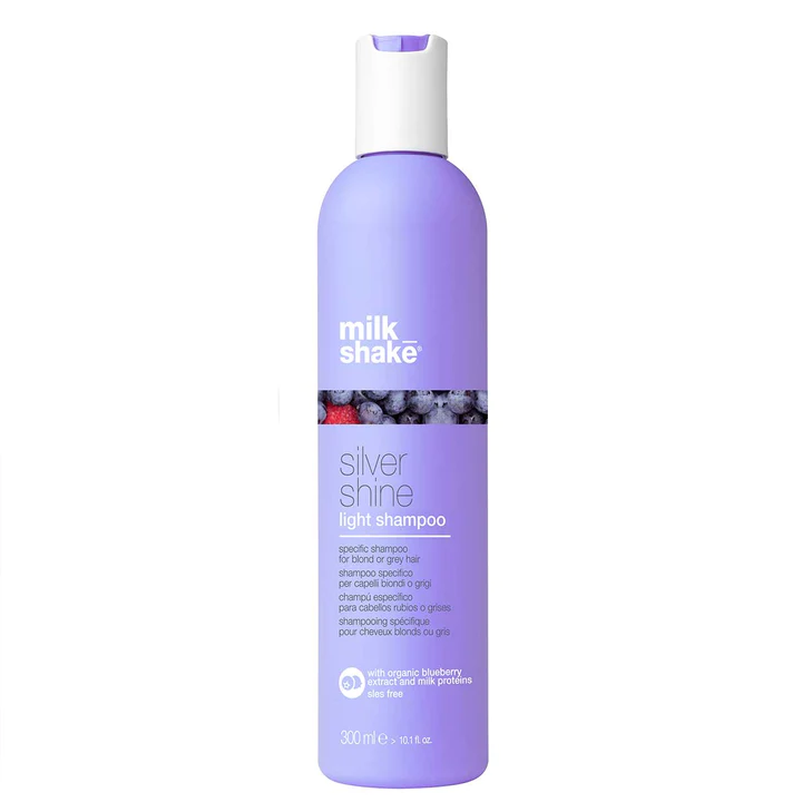 Sampon pentru par - Sampon silver light pentru par blond, Milk_shake - Silver Shine Light Shampoo, 300 ml