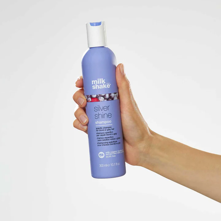 Sampon silver pentru par blond, Milk_shake - Silver Shine Shampoo, 300 ml [5]