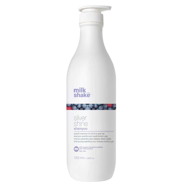 Sampon pentru par - Sampon silver pentru par blond, Milk_shake - Silver Shine Shampoo, 1000ml