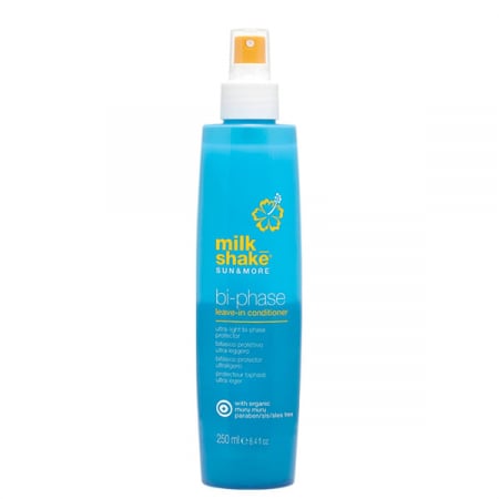 Ser, Lotiuni, Creme protectoare par - Spray leave-in protector pentru par, Milk_shake Sun&more bi-phase leave in conditioner, 250 ml