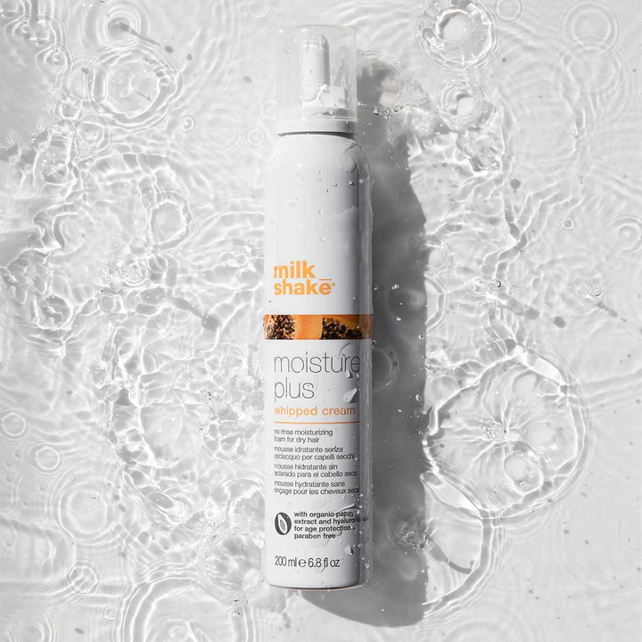 Spuma hiratanta pentru par uscat, Milk_shake - Moisture Plus Whipped cream, 200 ml [2]