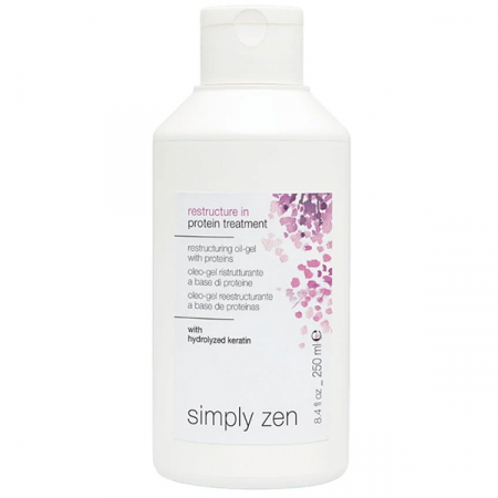 Tratamente pentru par - Ulei de par pentru toate tipurile de par, Simply Zen Restructure in Protein Treatment, 250 ml
