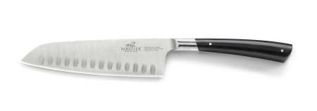 Cutit Mare - Cutit Santoku EDONIST JAIS alveolat, forjat 100%, 18 cm