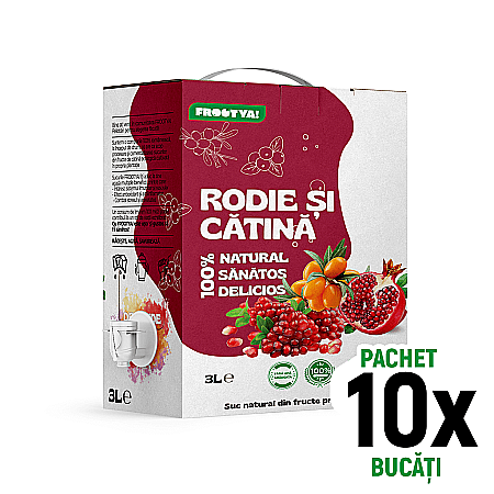 -35% - 10 x Suc de rodie și cătină - Pachet PROMO 30L