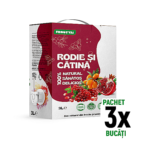 -15% - 3 x Suc de rodie și cătină – Pachet PROMO (9L)