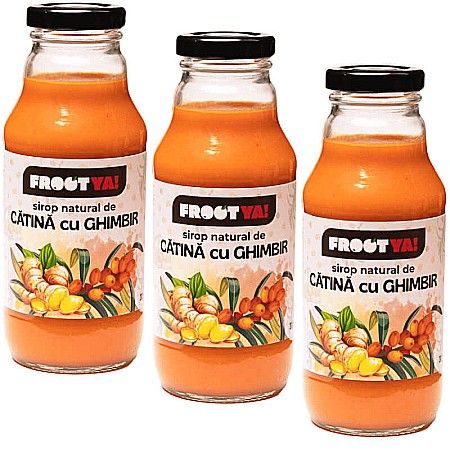 3x Sirop de cătină cu ghimbir