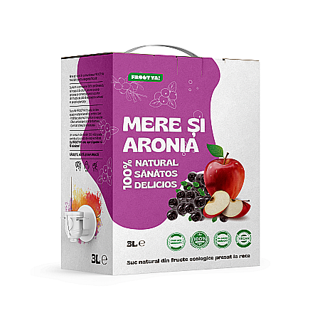 Aronia - Suc de mere cu aronia 3L