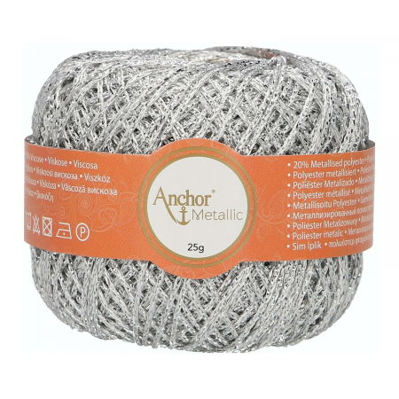 Anchor - Fir cu vascoza de crosetat Anchor Artiste Metalic