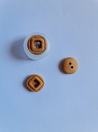 Accesorii - Nasturi din lemn de cedru - Marca Dill-15mm