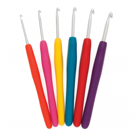 Accesorii - Set crosete cu maner din cauciuc, nr2.5 - 5mm, 14cm