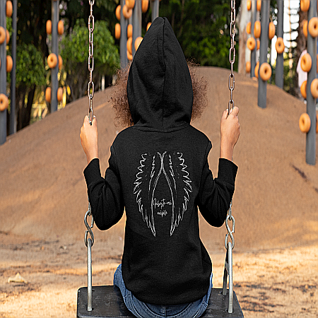 #copiimiștohanorace - Hanorac copii Iubește-mi aripile