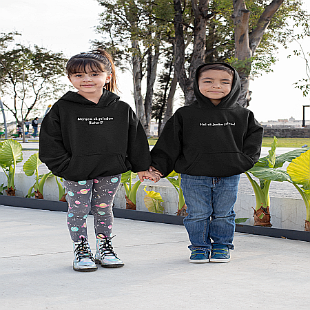 #copiimiștohanorace - Hanorac copii Mergem să prindem fluturi?