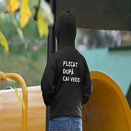 #copiimiștohanorace - Hanorac copii Plecat după cai verzi