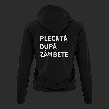 #căutări - Hanorac Plecată după zâmbete