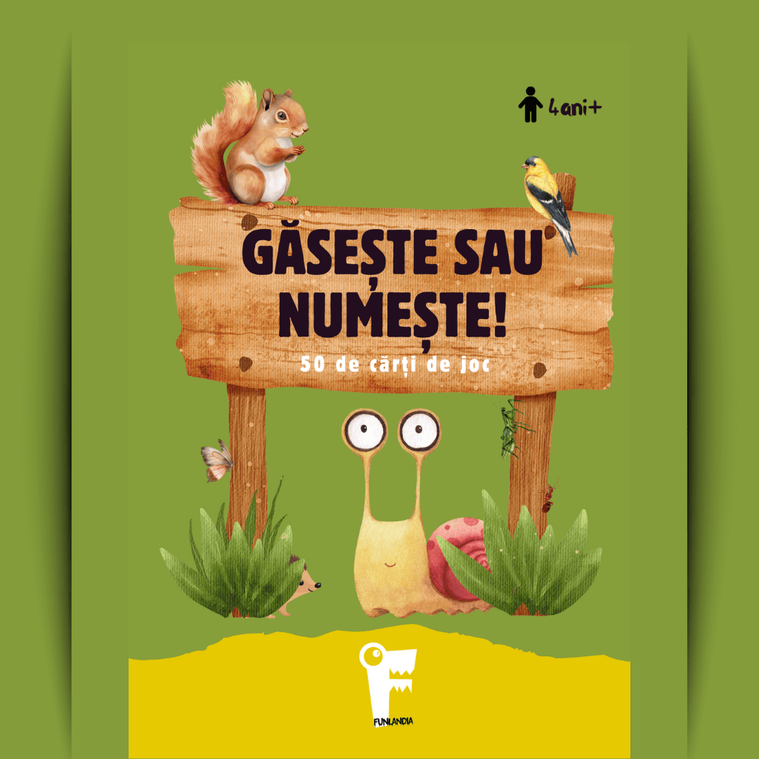 Cărți de joc interactive - Găsește sau Numește