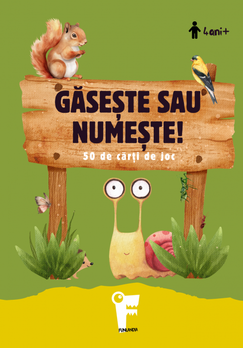 Săculețul cu jocuri - Găsește  sau Numește, set de carti distractiv, 4ani+ [1]