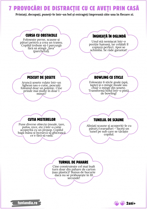 7 provocări de joacă cu ce ai prin casă! [1]