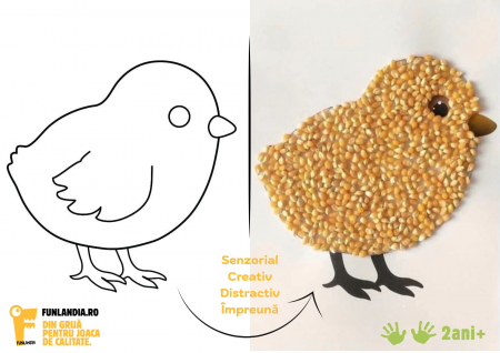 7 creatii senzoriale cu boabe, seminte si paste! [1]