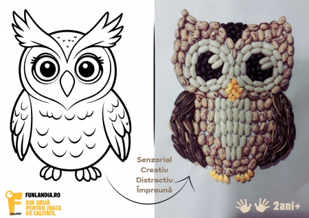 7 creatii senzoriale cu boabe, seminte si paste!