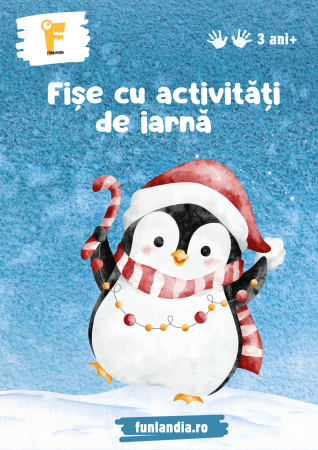 Fișe de activități (PDF) - fise cu activitati de iarna