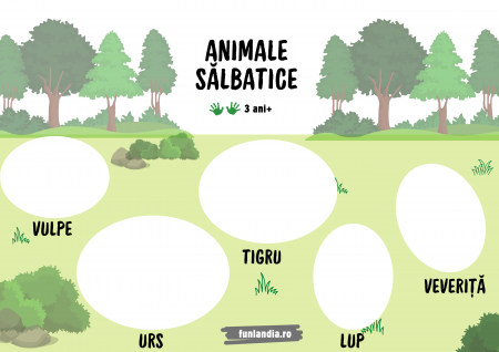 Fise gratuite - Decupeza & Lipeste Animale