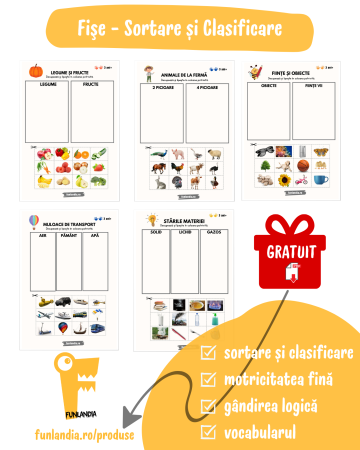 Fișe de activități (PDF) - Fise - Sortare si Clasificare