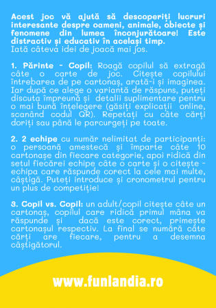 Săculețul cu jocuri - CINE? CE? CUM? | joc de cultură generală, 7 ani+ [1]