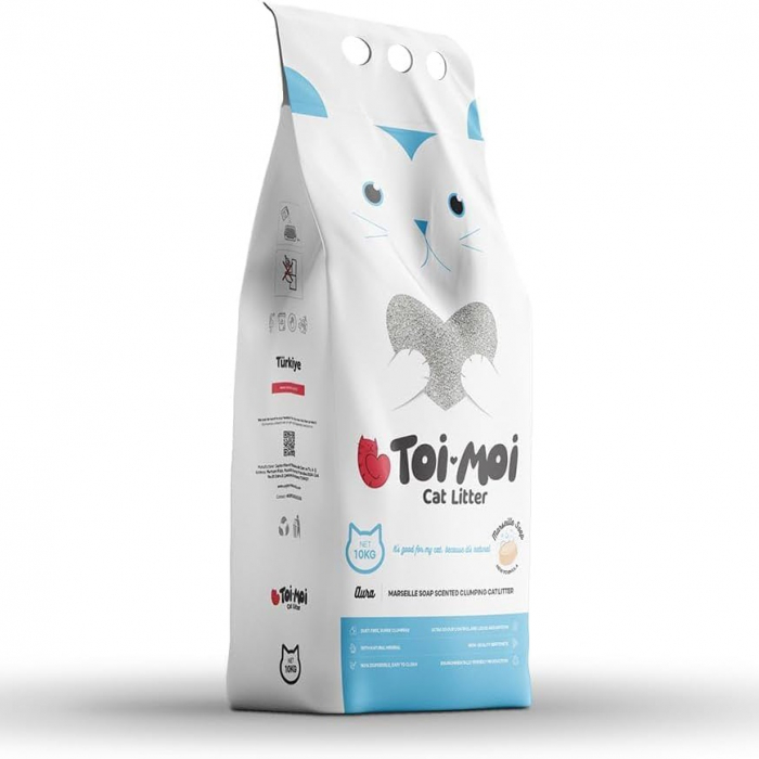 Asternut Igienic pentru Pisici TOI MOI – Aroma Sapun de Marsilla 5kg [1]