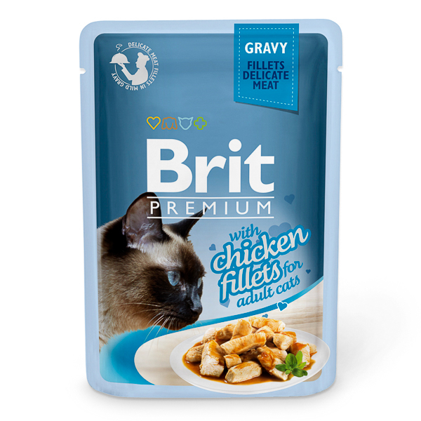Brit Cat Delicate Chicken in Gravy 85 g [1]